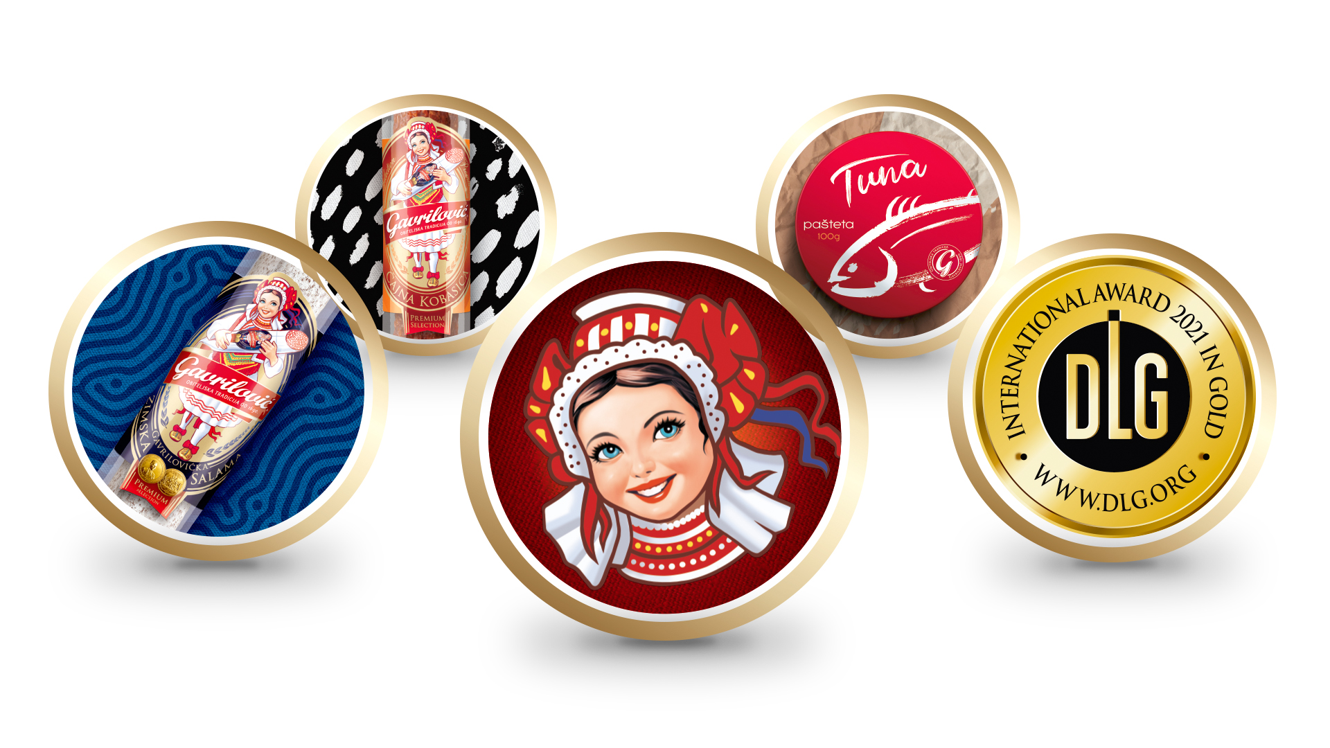 Seven Gavrilović products win gold!
