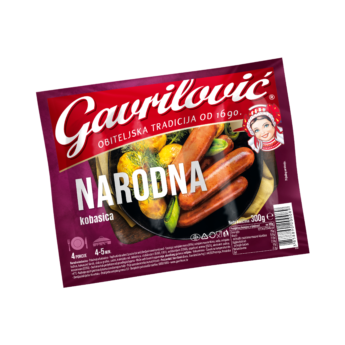 Narodna kobasica 300g