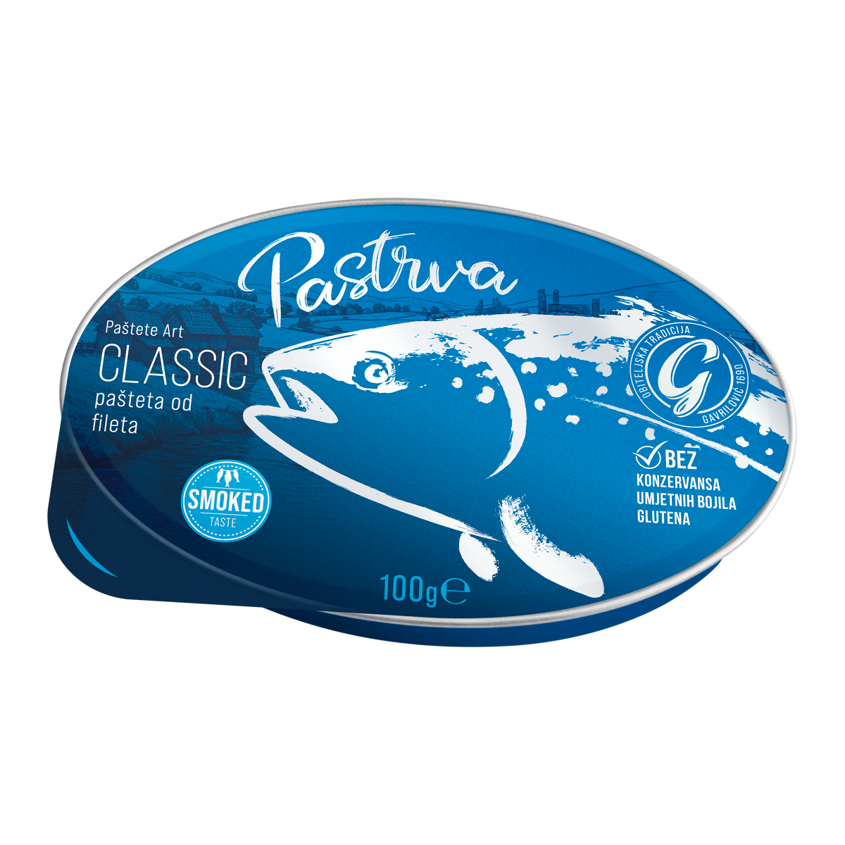 Pašteta Art Pastrva 100g