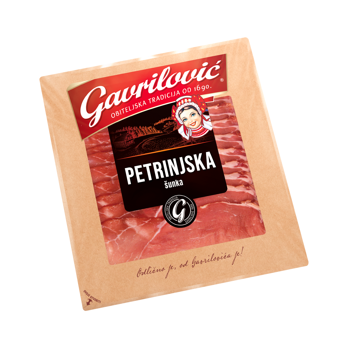Petrinjska šunka naresci 100g