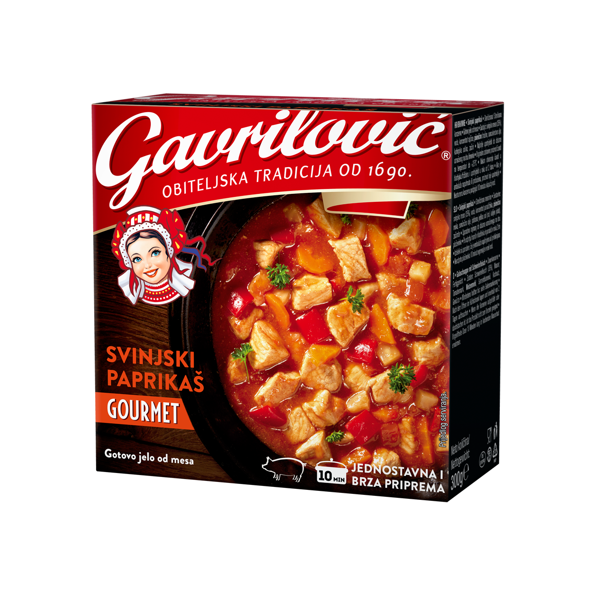 Svinjski paprikaš 300g