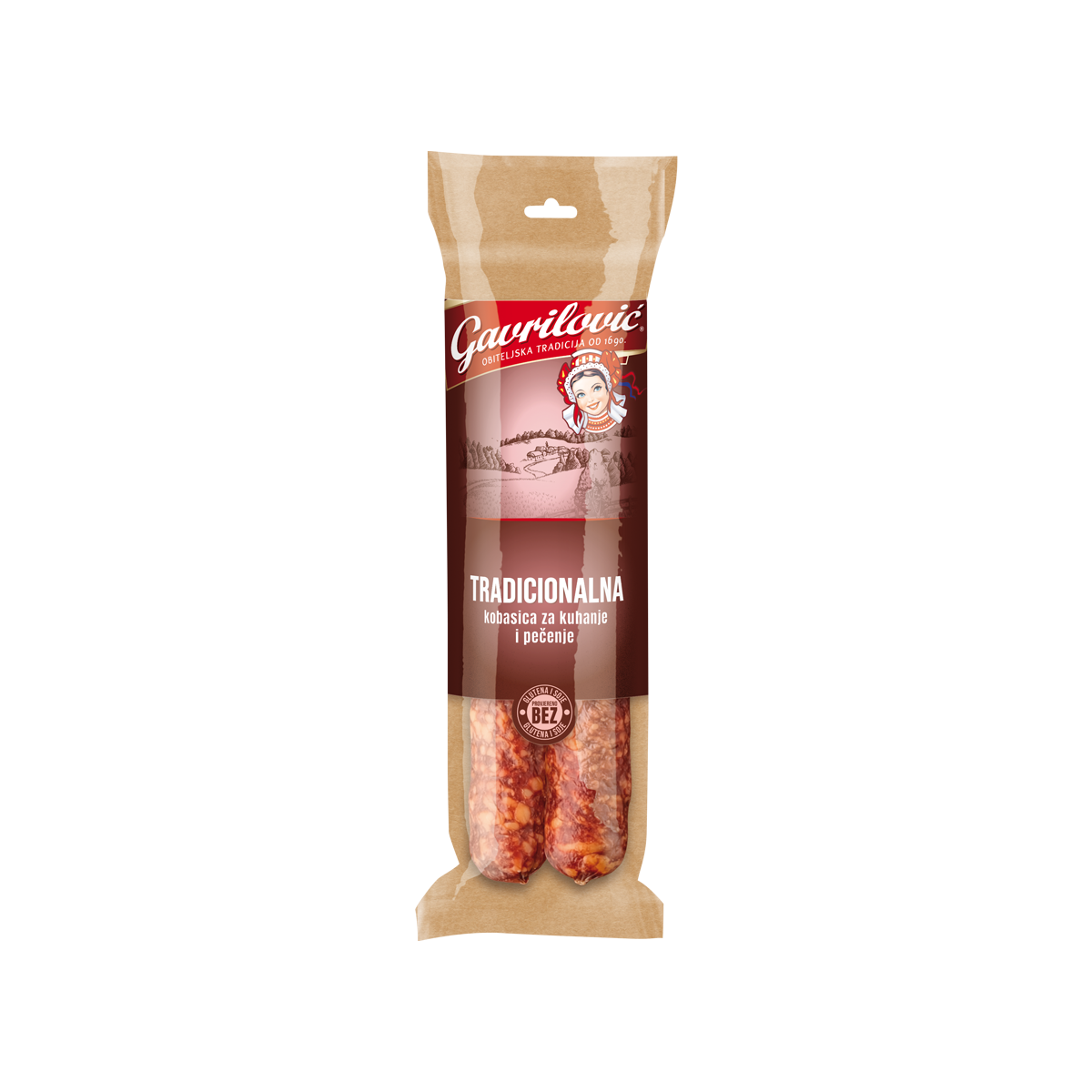 Tradicionalna kobasica za kuhanje i pečenje 300g